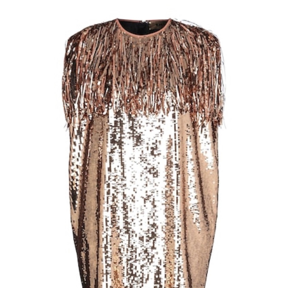 MSGM Sequin Fringe Dress